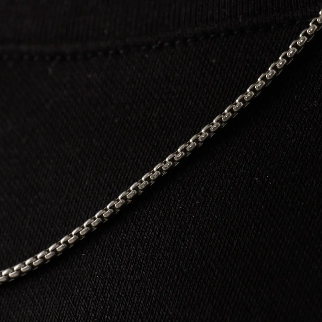 Round Box Chain (Silver) 2mm -- DVVX CHAINS