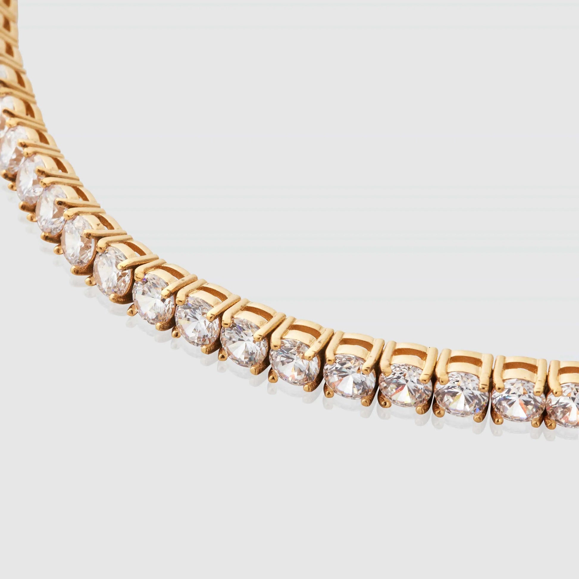 Tennis Chain (Gold) 5mm -- DVVX CHAINS
