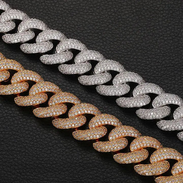 iced out cuban link chain