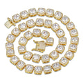 10mm Baguette Diamond Chain -- DVVX CHAINS