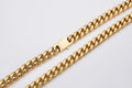 10mm Gold Cuban Link Chain -- DVVX CHAINS