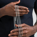 3mm Silver Rope Chain -- DVVX CHAINS