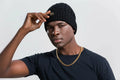 8mm Gold Miami Cuban Link Chain for Men -- DVVX CHAINS