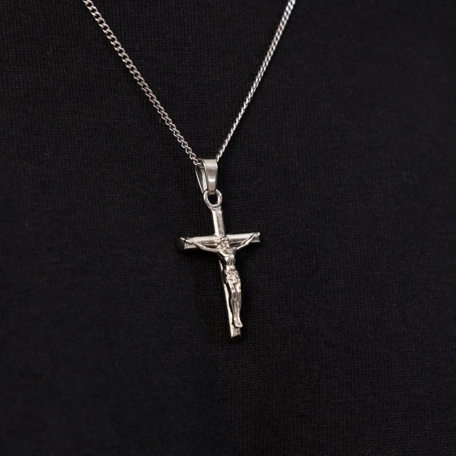 Crucifix (Silver) -- DVVX CHAINS
