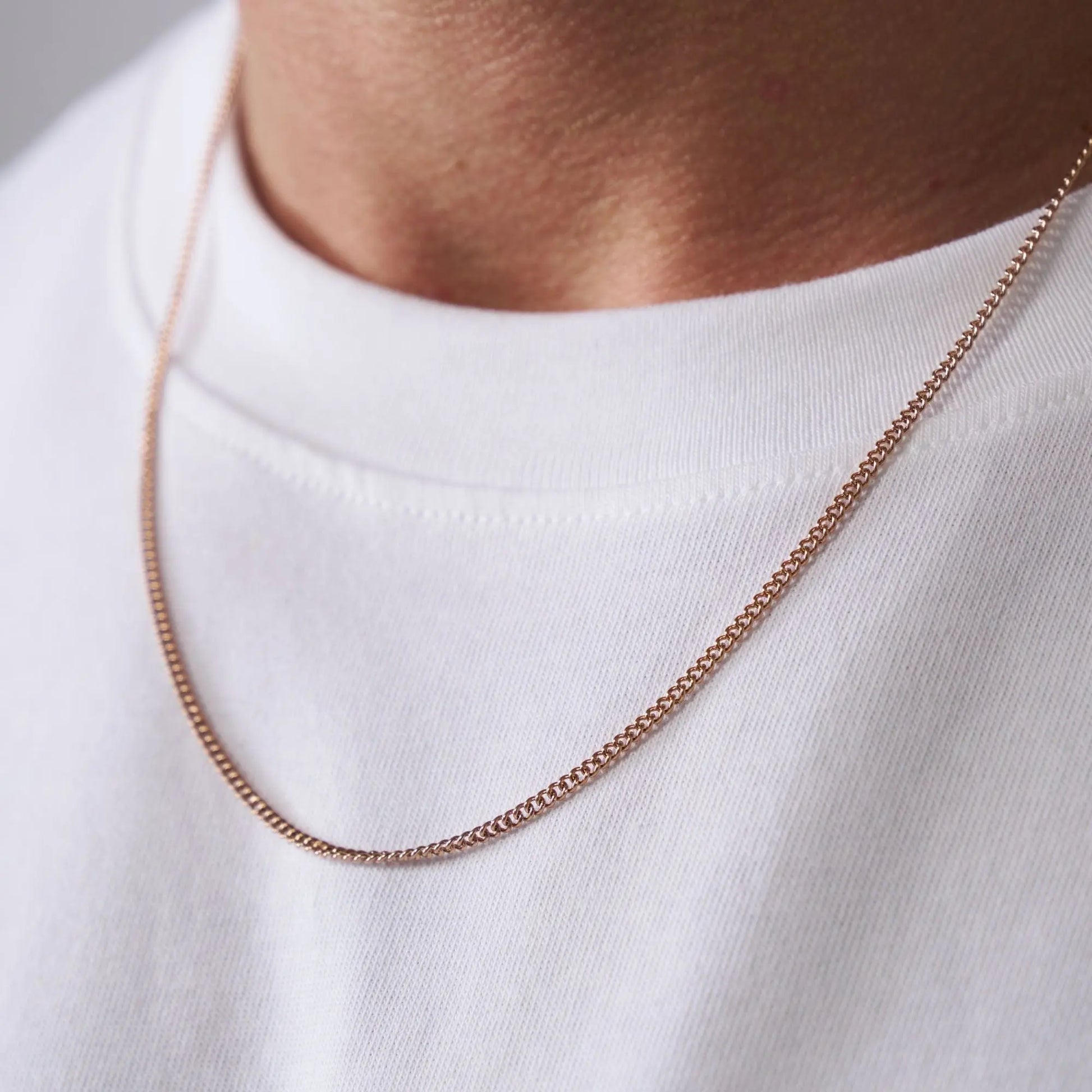 Cuban (Rose Gold) 2mm -- DVVX CHAINS
