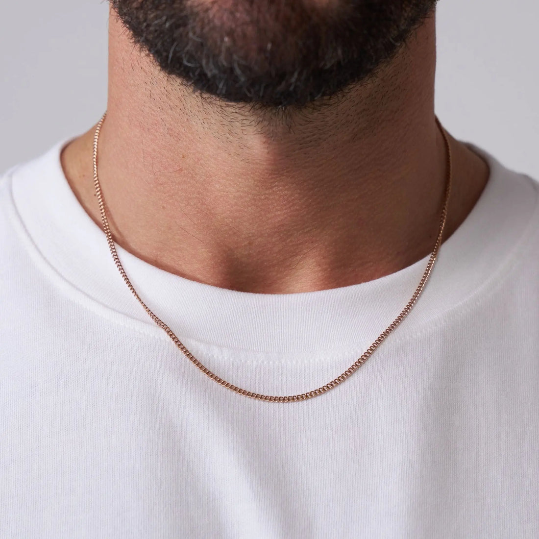 Cuban (Rose Gold) 2mm -- DVVX CHAINS