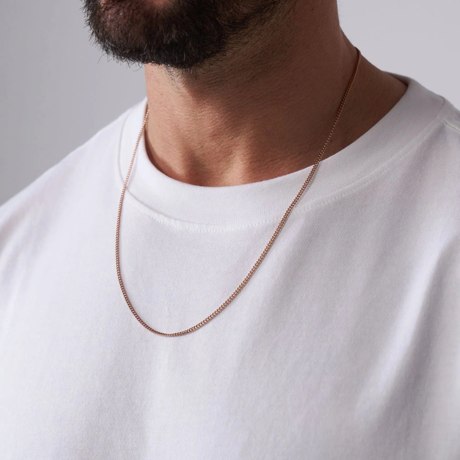 Cuban (Rose Gold) 2mm -- DVVX CHAINS