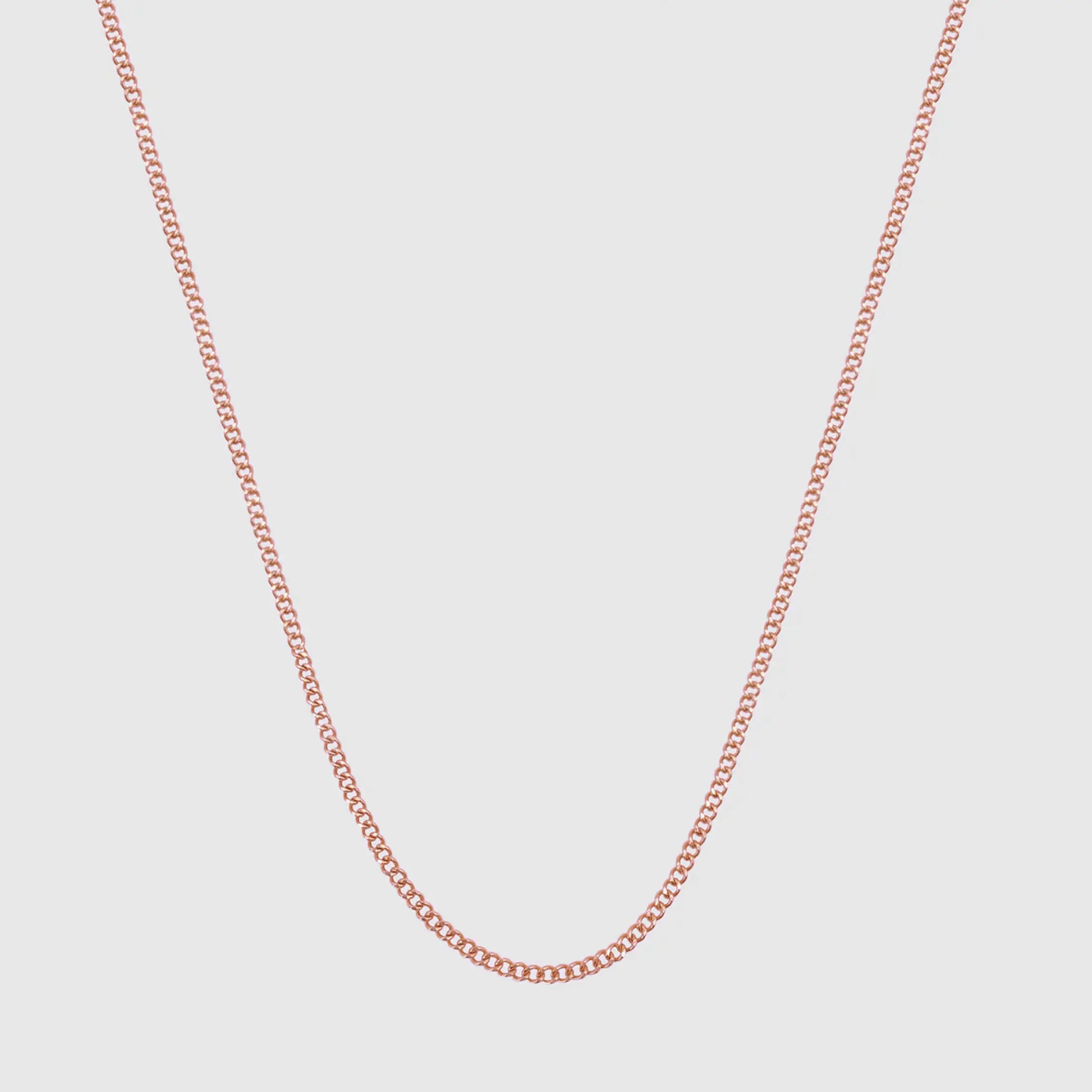 Cuban (Rose Gold) 2mm -- DVVX CHAINS