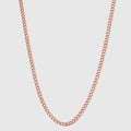 Cuban (Rose Gold) 4mm -- DVVX CHAINS