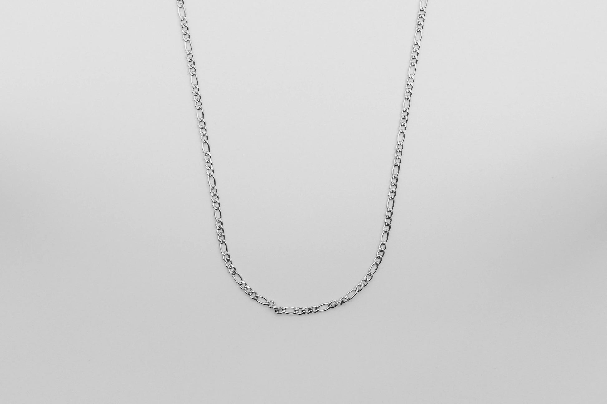 Figaro Chain - Silver -- DVVX CHAINS