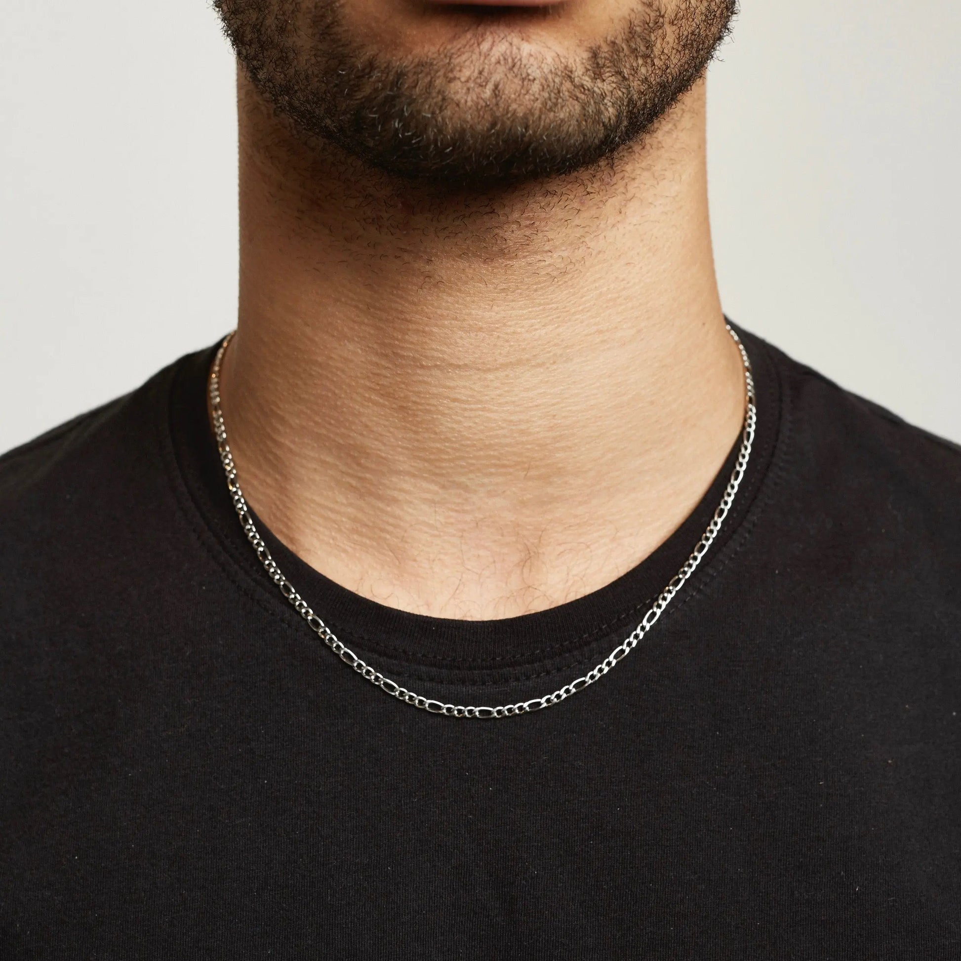 Figaro Chain - Silver -- DVVX CHAINS