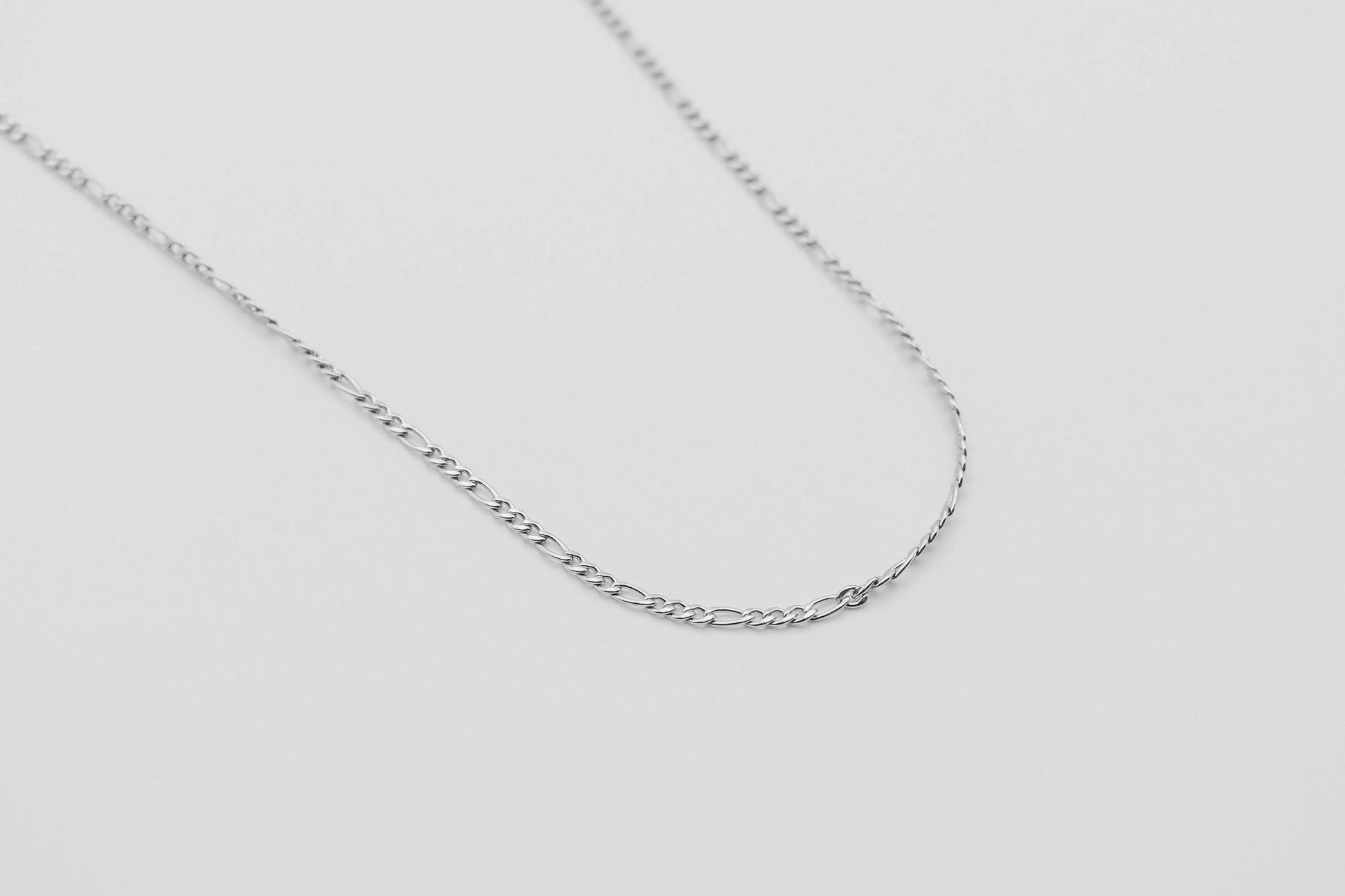 Figaro Chain - Silver -- DVVX CHAINS