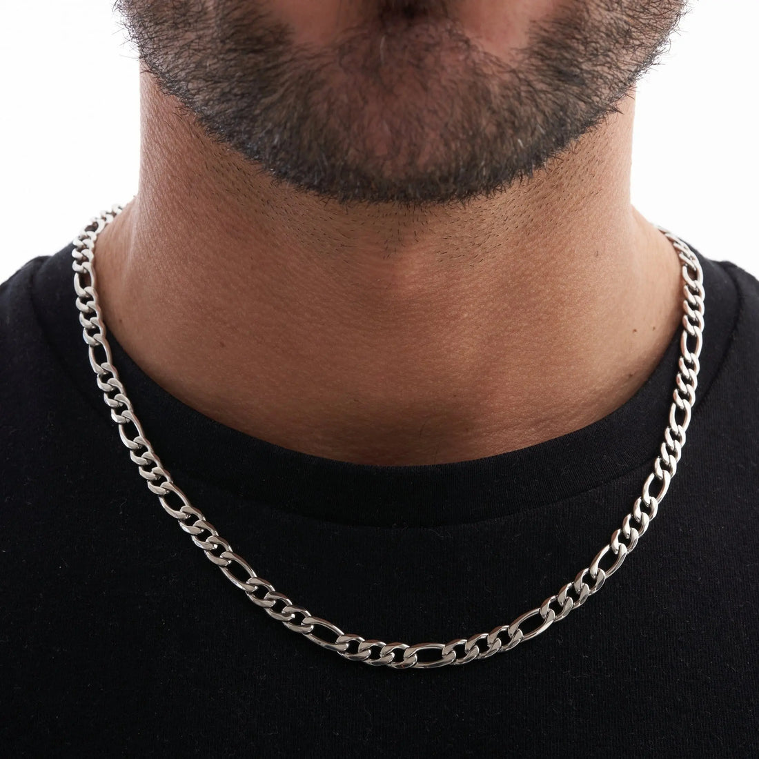Figaro (Silver) 5mm -- DVVX CHAINS