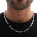 Figaro (Silver) 5mm -- DVVX CHAINS