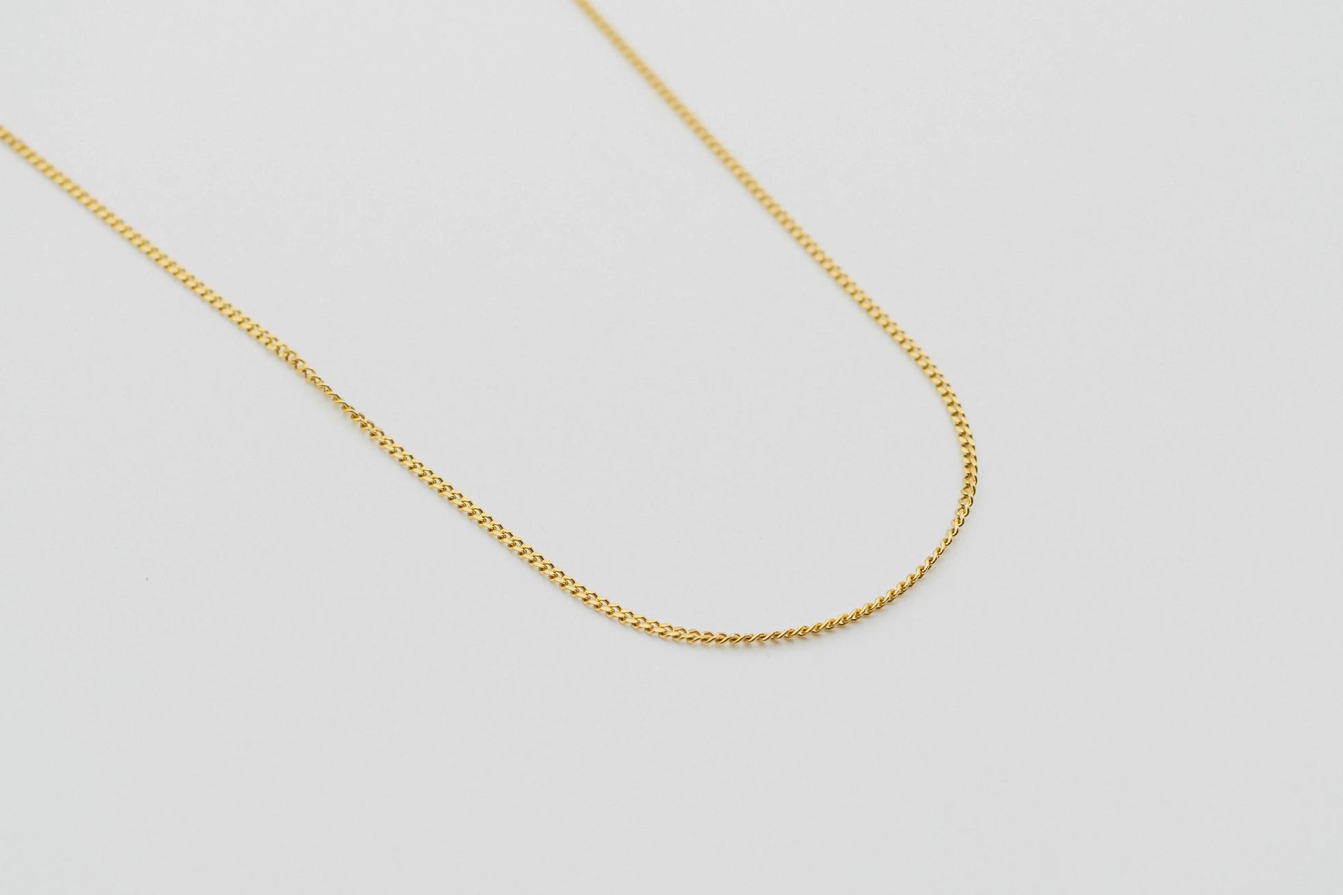 Gold Connell Curb Chain for Men -- DVVX CHAINS