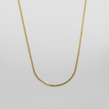 Gold Connell Curb Chain for Men -- DVVX CHAINS