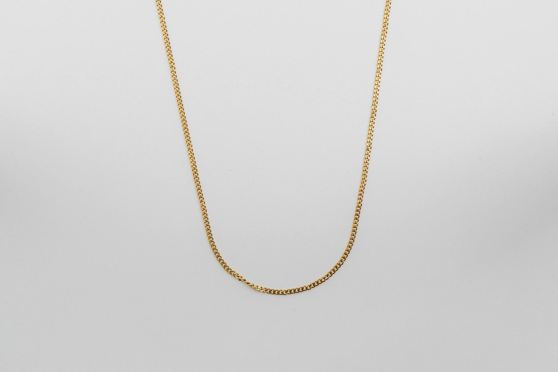 Gold Connell Curb Chain for Men -- DVVX CHAINS