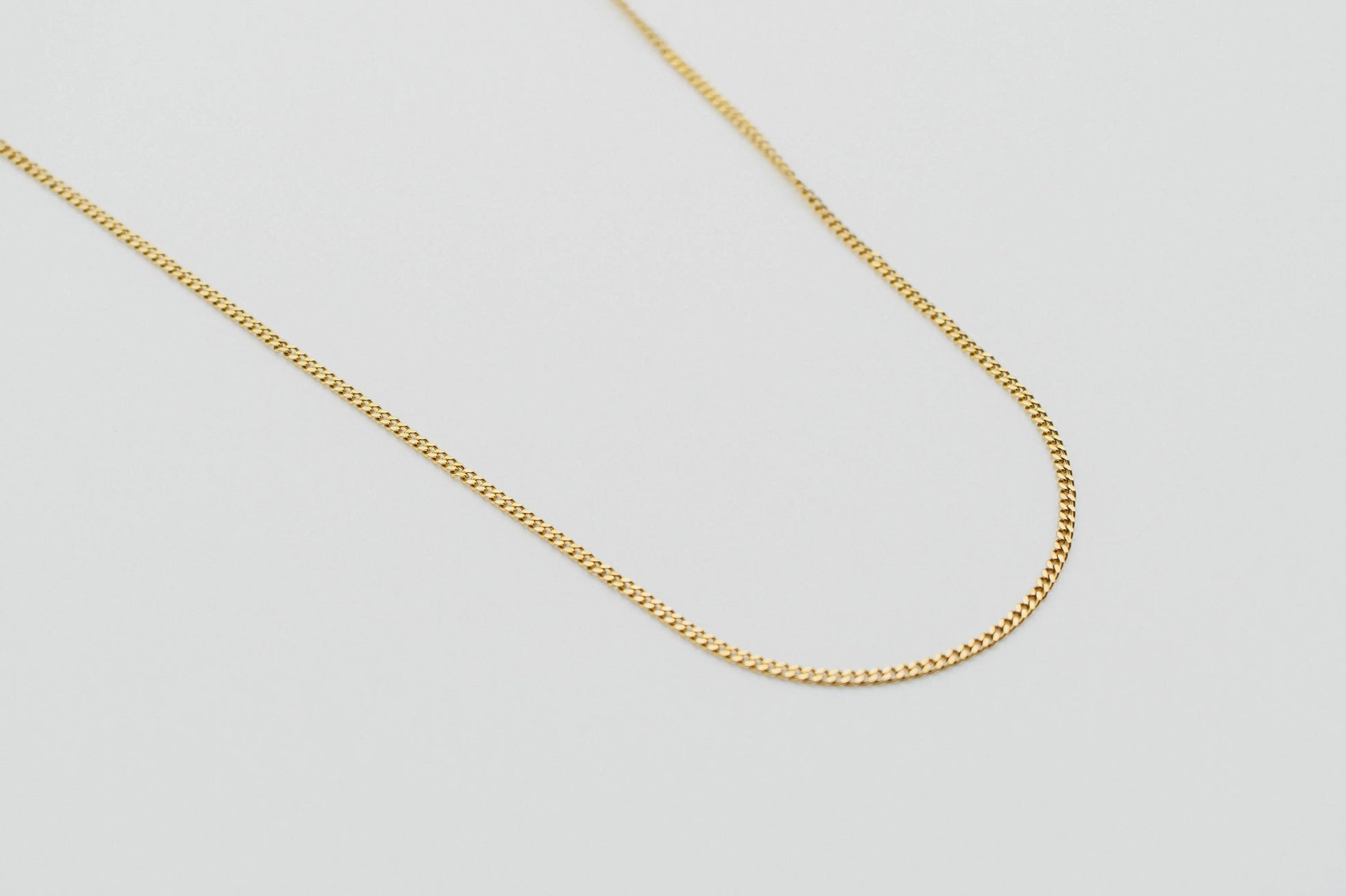 Gold Connell Curb Chain for Men -- DVVX CHAINS