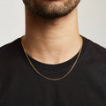Gold Connell Curb Chain for Men -- DVVX CHAINS