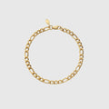 Gold Figaro Bracelet (5mm) -- DVVX CHAINS