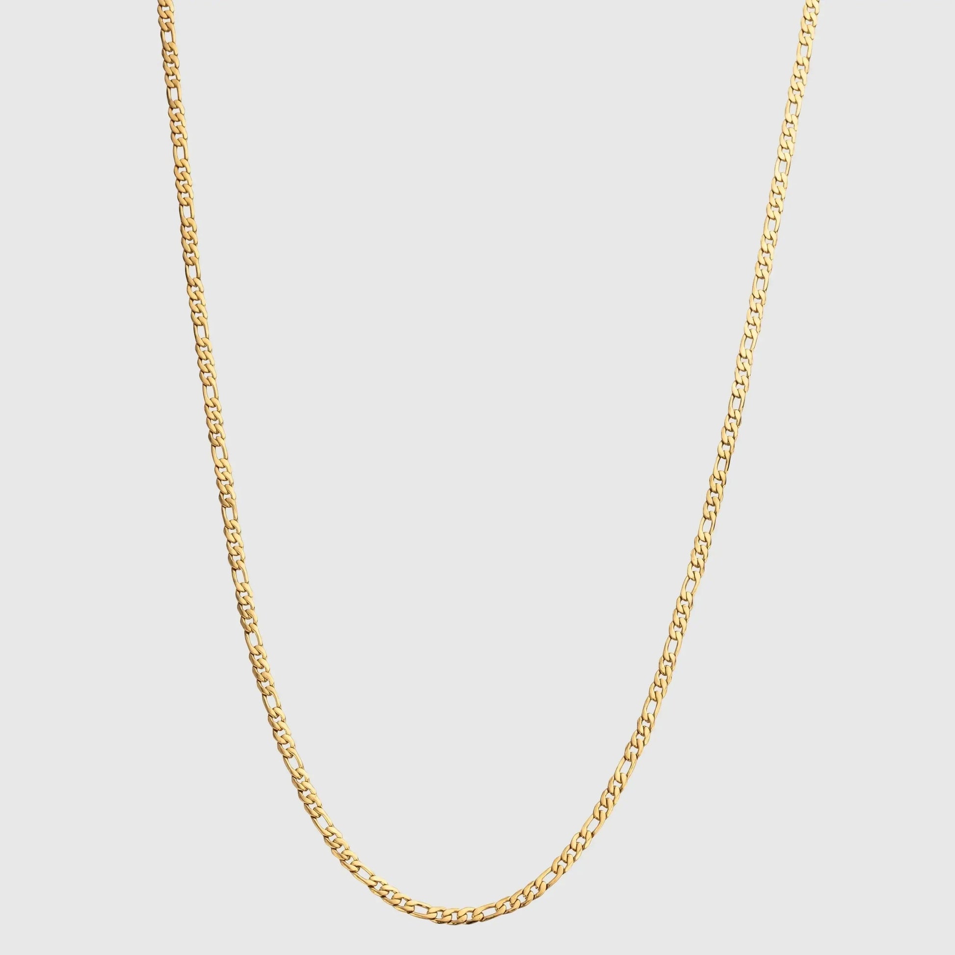 Gold Figaro Chains (3mm) -- DVVX CHAINS