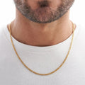 Gold Figaro Chains (3mm) -- DVVX CHAINS