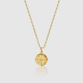 Gold Navigation Pendant Necklace for Men -- DVVX CHAINS