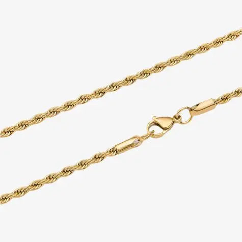 Rope (Gold) 2mm -- DVVX CHAINS