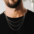 Round Box Chain (Silver) 2mm -- DVVX CHAINS