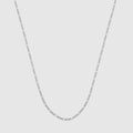 Round Figaro (Silver) 2mm -- DVVX CHAINS