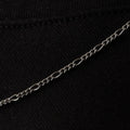 Round Figaro (Silver) 2mm -- DVVX CHAINS