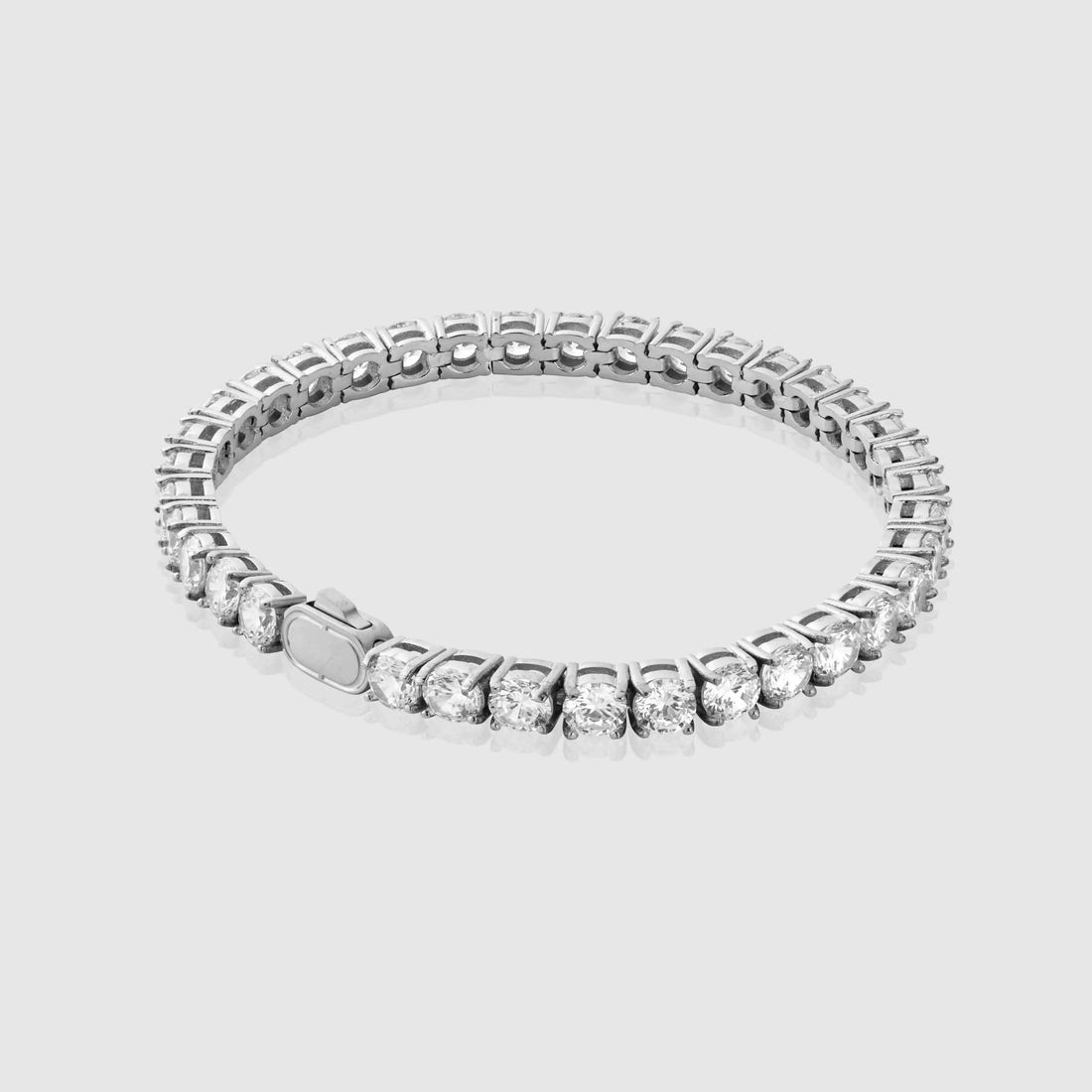 Tennis Bracelet (Silver) 5mm -- DVVX CHAINS