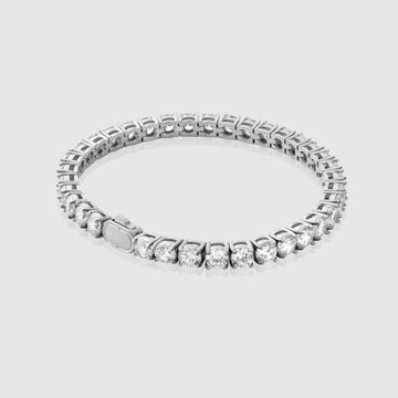 Tennis Bracelet (Silver) 5mm -- DVVX CHAINS