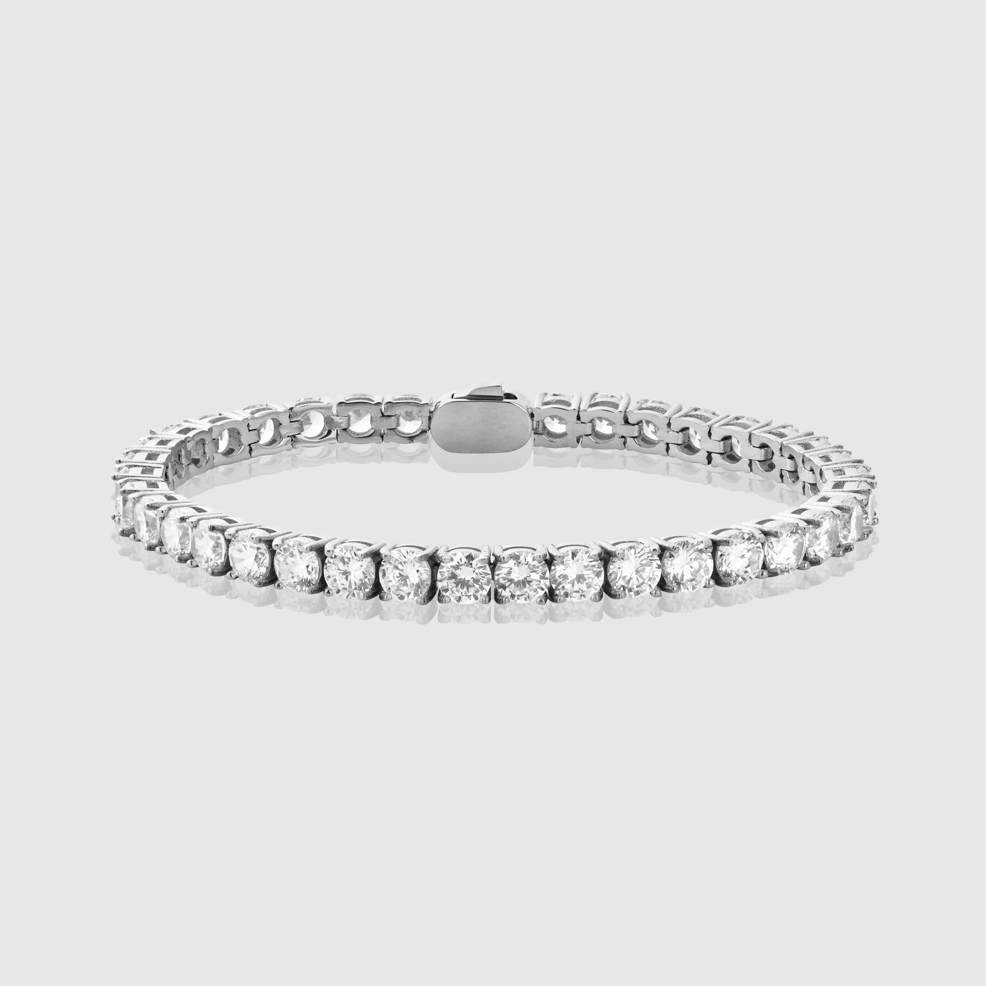 Tennis Bracelet (Silver) 5mm -- DVVX CHAINS