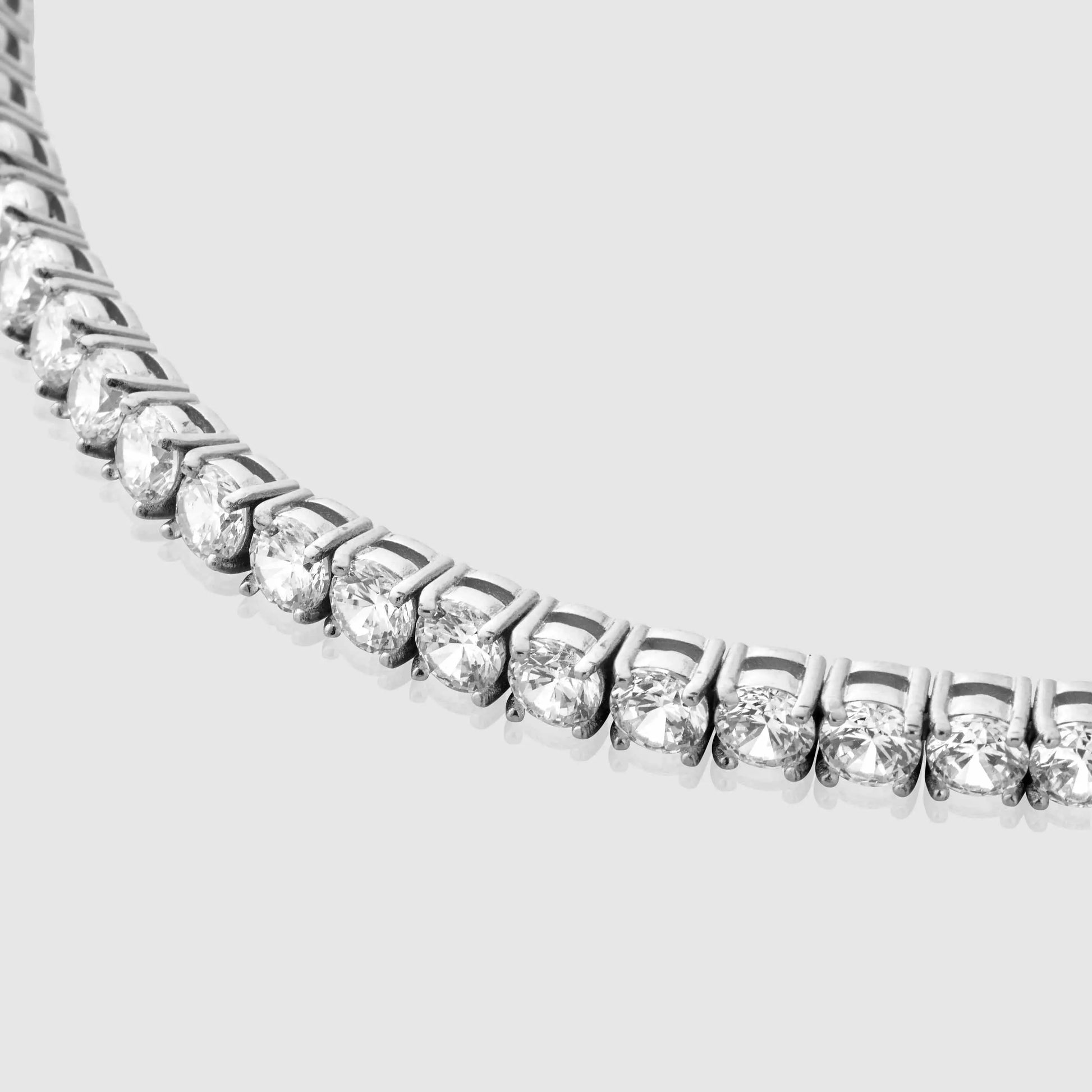 Tennis Chain (Silver) 5mm -- DVVX CHAINS