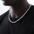 Tennis Chain (Silver) 5mm -- DVVX CHAINS