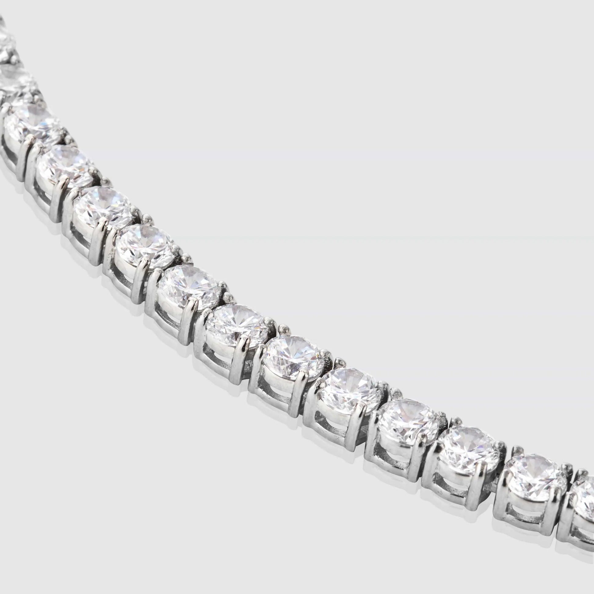 Tennis Chain (Silver) 5mm -- DVVX CHAINS