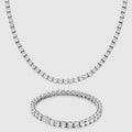 Tennis Set 5mm (Silver) -- DVVX CHAINS