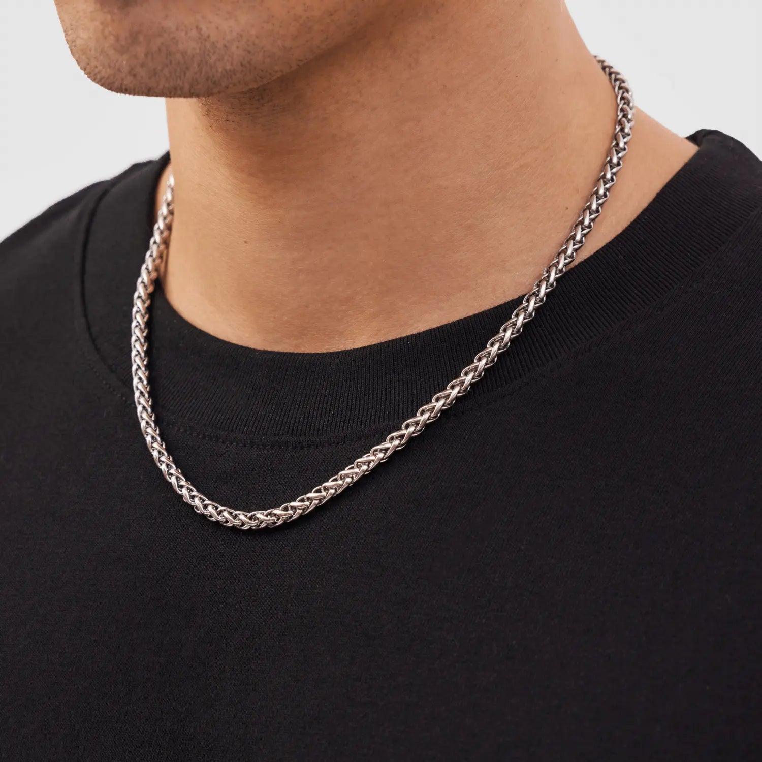 Wheat (Silver) 5mm -- DVVX CHAINS